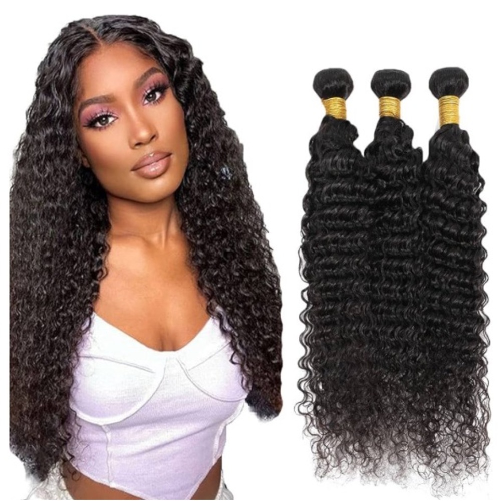Luxurious Black Curly Hair Extensions